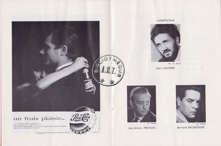 Les programmes de Théatre de l\